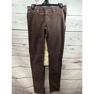 Adriano Goldschmied the legging - super skinny, size 27R (4) brown pants - 2948‎